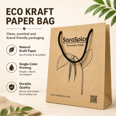 Goede prijs Eco-vriendelijke kraftpapieren zak met sterke touwhandgrepen Ideaal voor winkels Voedselmerken Geschenkverpakking en takeaway online