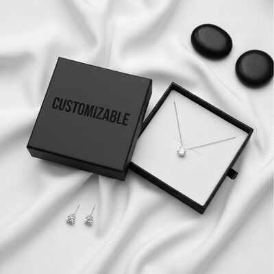 Goede prijs Papieren sieradendoos met elegante textuur, gelaagd opbergontwerp en fluwelen voering, perfect voor persoonlijke sieraden of als cadeau online