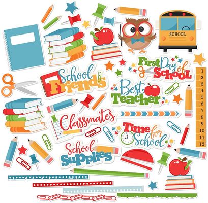 Goede prijs Douane Gedrukte Zelfklevende het Mamma van de Stickerontwerper Kleurrijke Planningsstickers online