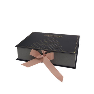 Goede prijs Magnetische de Vakjes van de Giftverpakking het Document van het Douanekarton Verpakking met Lint online
