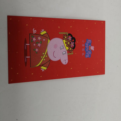 Goede prijs Chinees Rood het Pakketrood van beeldverhaalpritning buiten Chinese Huwelijksenveloppen online