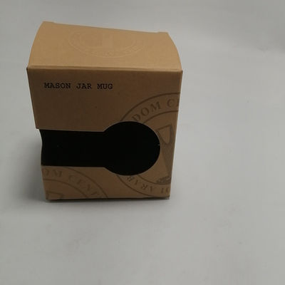 Goede prijs 700gsm kraftpapier-Document Verpakkend Vakje voor het Ceramische Vakje van de Kopgift met Venster online