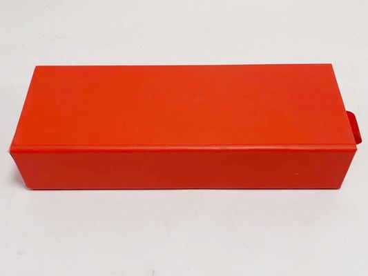 Goede prijs Oranje Document Ladevakje Douane Gedrukte Giftvakjes Matte Laminering 157gsm online