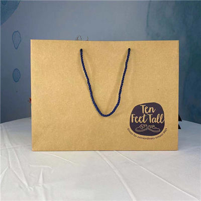 Goede prijs Hete het Stempelen Logo Large Model Kraft Paper Giftzakken online